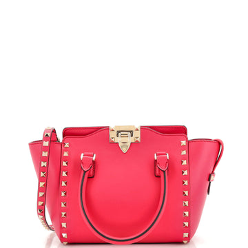 Valentino Garavani Rockstud Tote Rigid Leather Small