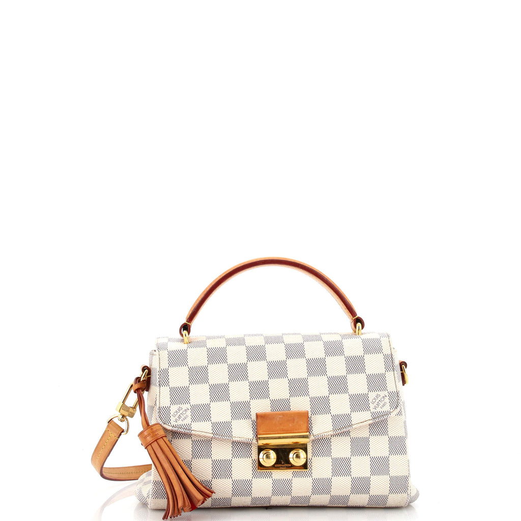 Louis Vuitton Croisette Handbag Damier White 2334381