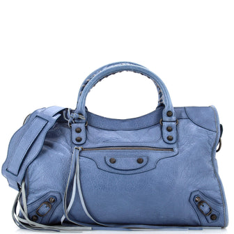 Balenciaga City Classic Studs Bag Leather Medium