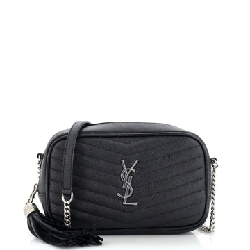 Saint Laurent Lou Camera Bag Matelasse Chevron Leather Mini