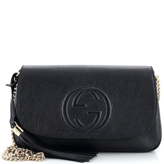 Gucci Soho Chain Crossbody Bag (Outlet) Leather Medium