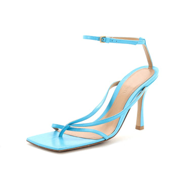 Bottega Veneta Women's Stretch Strap Heeled Sandals Leather
