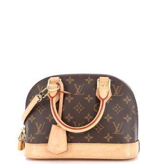 Louis Vuitton Alma Handbag Monogram Canvas BB