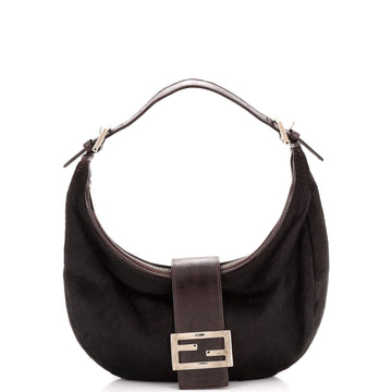 Fendi Vintage Croissant Bag Pony Hair Medium