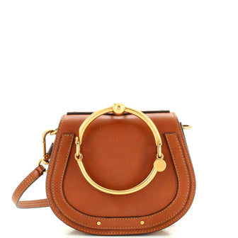 Chloe Nile Crossbody Bag Leather Small
