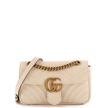 Gucci GG Marmont Flap Bag Matelasse Leather Mini