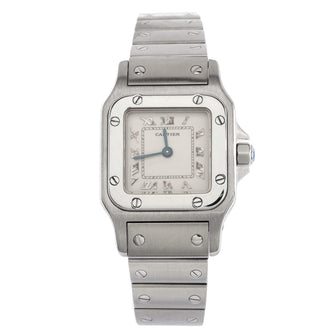 Cartier Santos de Cartier Galbee Quartz Watch Stainless Steel 24