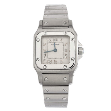 Cartier Santos de Cartier Galbee Quartz Watch Stainless Steel 24