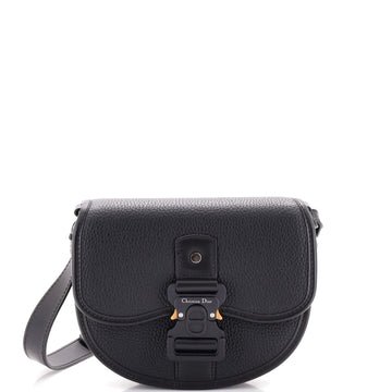 Christian Dior Gallop Flap Messenger Bag Leather Mini