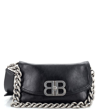 Balenciaga BB Soft Flap Bag Leather Small