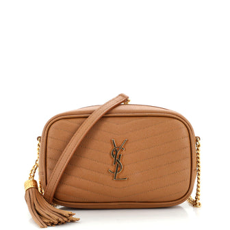 Saint Laurent Lou Camera Bag Matelasse Chevron Leather Mini