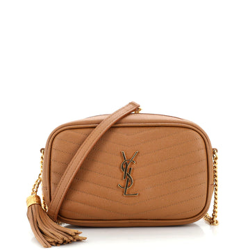 Saint Laurent Lou Camera Bag Matelasse Chevron Leather Mini