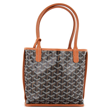 Goyard Anjou Reversible Tote Coated Canvas Mini