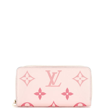 Louis Vuitton Zippy Wallet Bicolor Monogram Empreinte Giant
