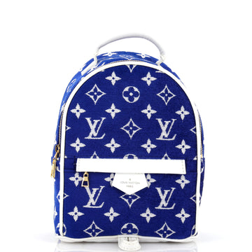 Louis Vuitton Palm Springs Backpack LV Match Monogram Jacquard Velvet Mini