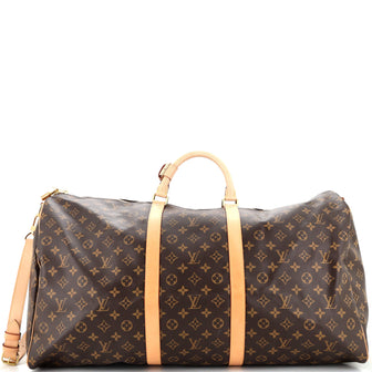 Louis Vuitton Keepall Bandouliere Bag Monogram Canvas 60