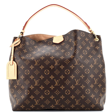 Louis Vuitton Graceful Handbag Monogram Canvas MM