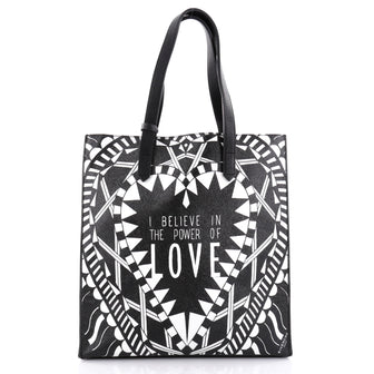 Givenchy Power of Love Tote Printed Leather Large Black 2337301