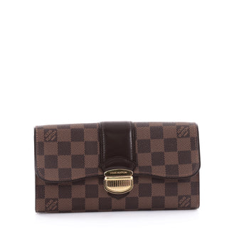 Louis Vuitton Sistina Wallet Damier Brown 2337402