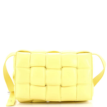 Bottega Veneta Cassette Crossbody Bag Padded Maxi Intrecciato Leather
