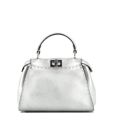 Fendi Selleria Peekaboo Bag Leather Mini
