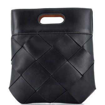 Bottega Veneta Slip Tote Maxi Intrecciato Leather Small