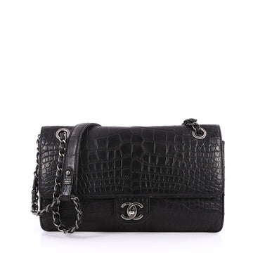 Chanel CC Chain Flap Bag Alligator and Quilted Calfskin 2338101