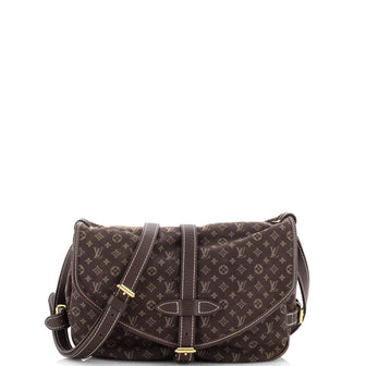 Louis Vuitton Saumur Handbag Mini Lin 30