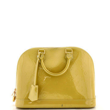 Louis Vuitton Alma Handbag Monogram Vernis PM
