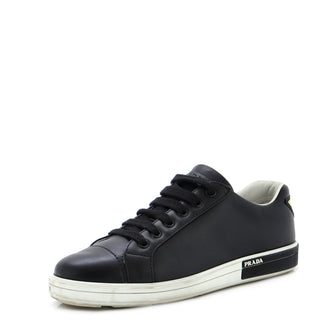 Prada Women's Macro Logo Sneakers Leather
