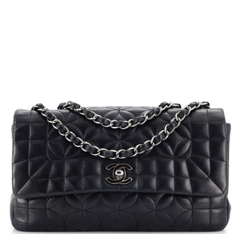 Chanel Lady Graphic Flap Bag Quilted Lambskin Medium