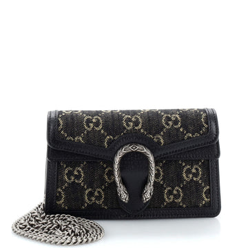 Gucci Dionysus Bag GG Denim Super Mini