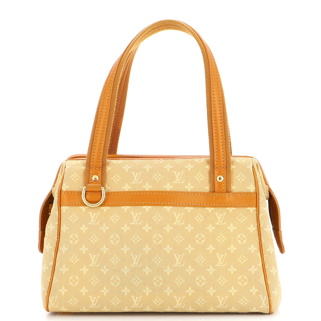 Louis Vuitton Josephine Handbag Mini Lin PM Yellow 2339332