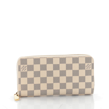 Louis Vuitton Zippy Wallet Damier White