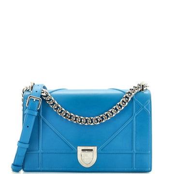 Christian Dior Diorama Flap Bag Calfskin Medium
