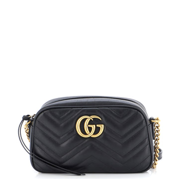 Gucci GG Marmont Shoulder Bag Matelasse Leather Small