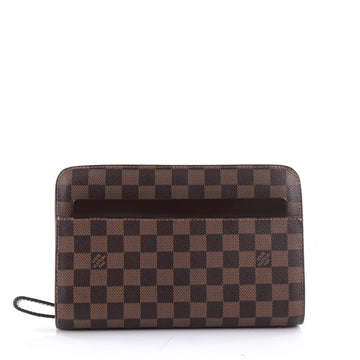 Louis Vuitton Pochette Saint Louis Damier Brown 2339901