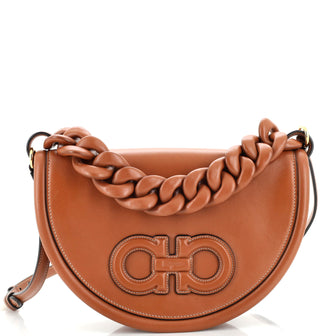 Salvatore Ferragamo Aura Bag Leather