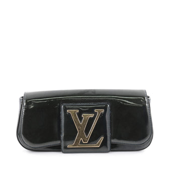 Louis Vuitton Sobe Clutch Patent Green 2340001