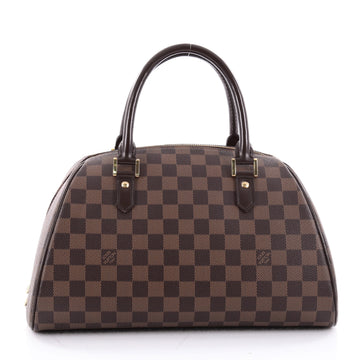 Louis Vuitton Ribera Handbag Damier MM Brown 2340003