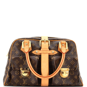 Louis Vuitton Manhattan Handbag Monogram Canvas GM
