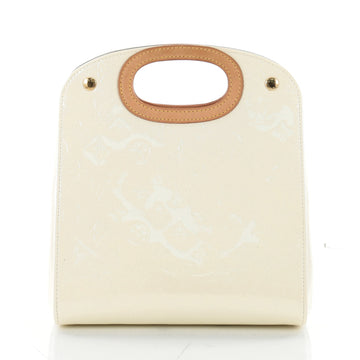 Louis Vuitton Maple Drive Handbag Monogram Vernis White
