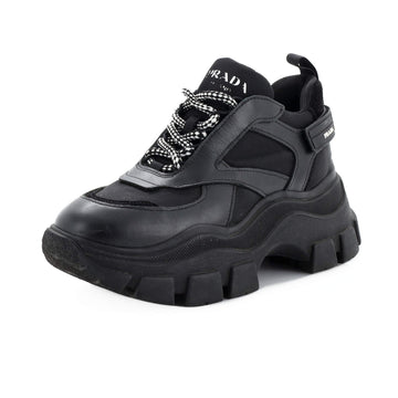 Prada Pegasus Chunky Sneakers Nylon and Leather