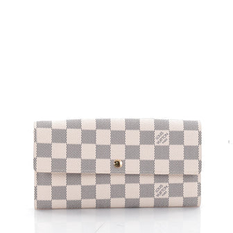 Louis Vuitton Sarah Wallet Damier White 2340601