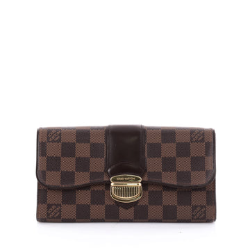 Louis Vuitton Sistina Wallet Damier Brown 2340603
