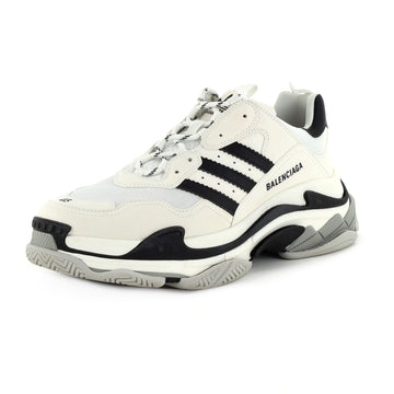 Balenciaga x adidas Men's Triple S Sneakers Fabric and Mesh with Faux Leather