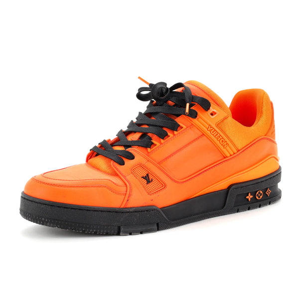 Louis Vuitton Trainer Green Orange for Men