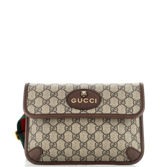 Gucci Neo Vintage Flap Messenger GG Coated Canvas Medium