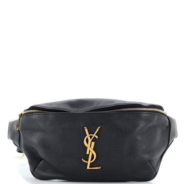 Saint Laurent Classic Monogram Belt Bag Leather