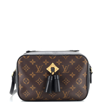 Louis Vuitton Saintonge Handbag Monogram Canvas with Leather